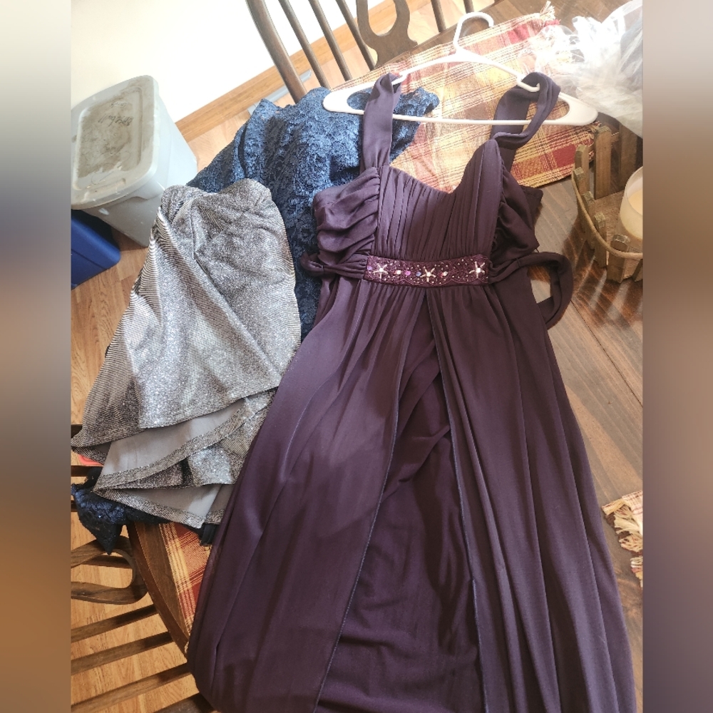 Purple dress